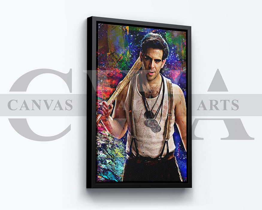 The Bear Jew Canvas Wall Art Abstract Movie Poster Print