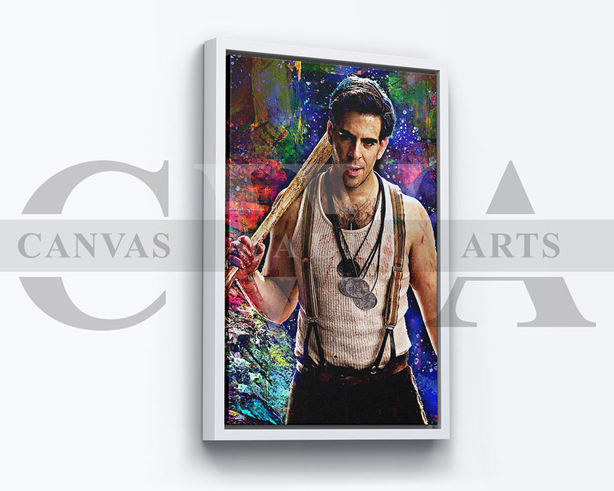 The Bear Jew Canvas Wall Art Abstract Movie Poster Print