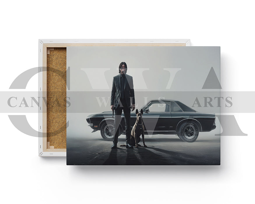 The Boogeyman Canvas Wall Art