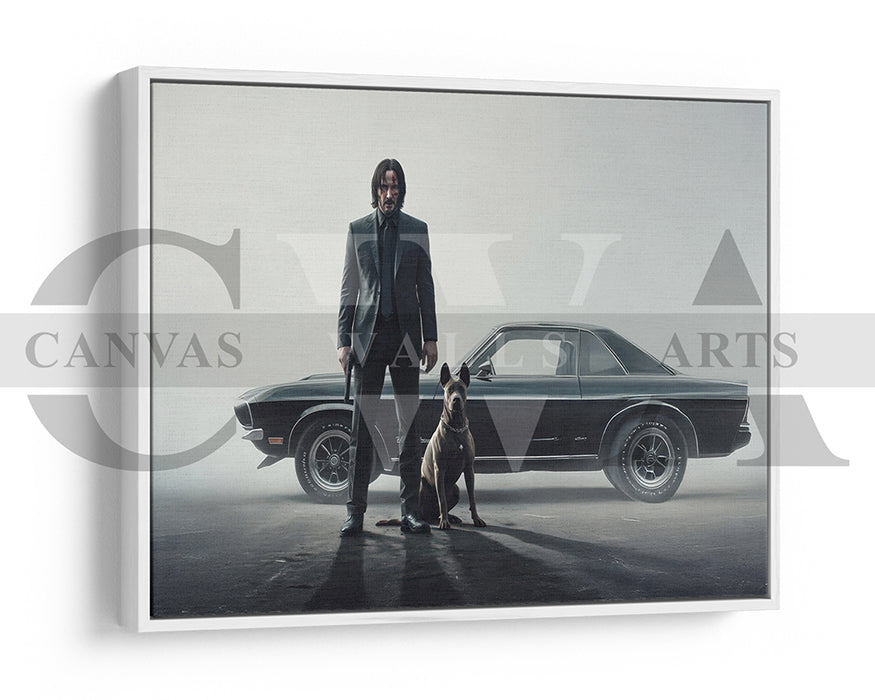 The Boogeyman Canvas Wall Art