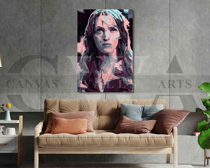 The Bride Canvas Wall Art Abstract Movie Poster Print