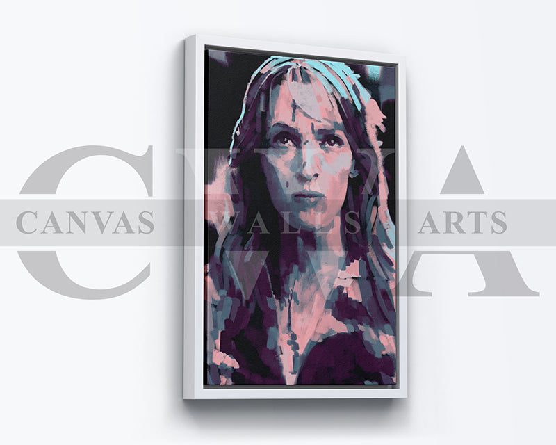 The Bride Canvas Wall Art Abstract Movie Poster Print