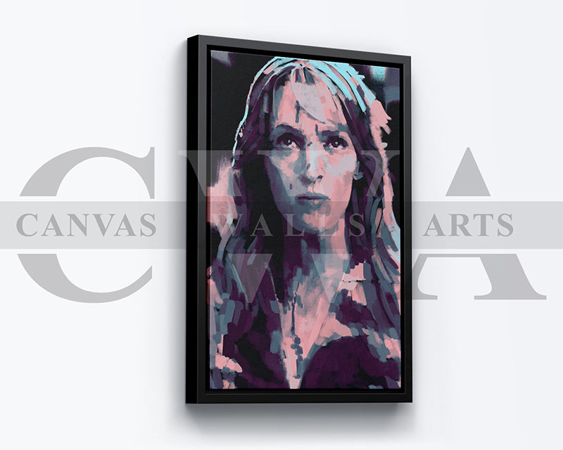 The Bride Canvas Wall Art Abstract Movie Poster Print