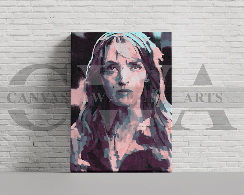 The Bride Canvas Wall Art Abstract Movie Poster Print