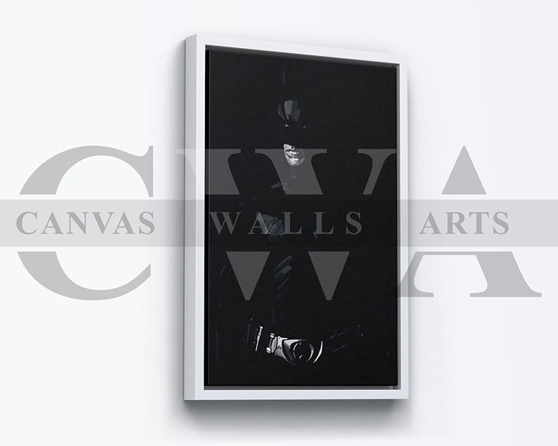The Dark Knight Canvas Wall Art Movie Poster Print