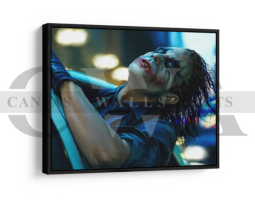 The Dark Knight Jocker Canvas Wall Art Movie Poster