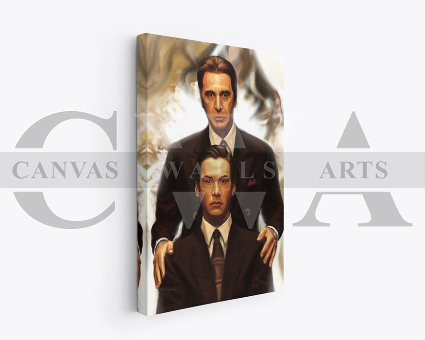 The Devil's Advocate Canvas Wall Art