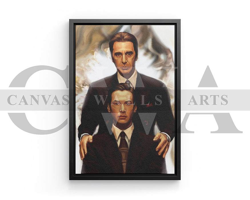 The Devil's Advocate Canvas Wall Art
