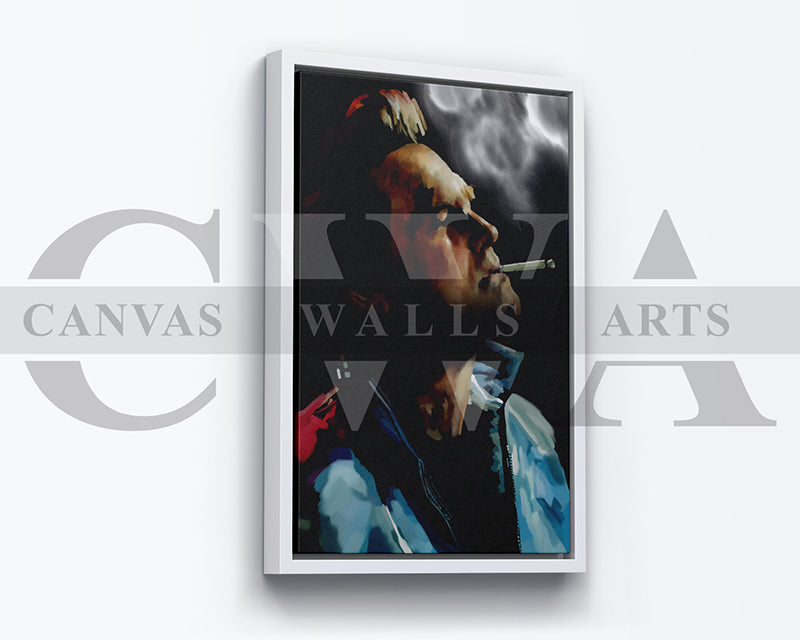 The Driver Canvas Wall Art Abstract Movie Poster Print