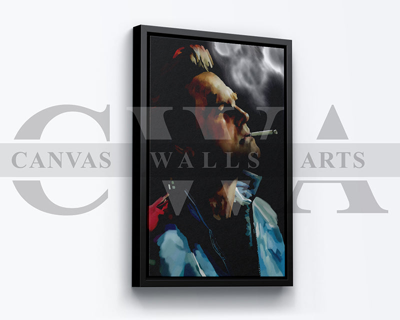 The Driver Canvas Wall Art Abstract Movie Poster Print