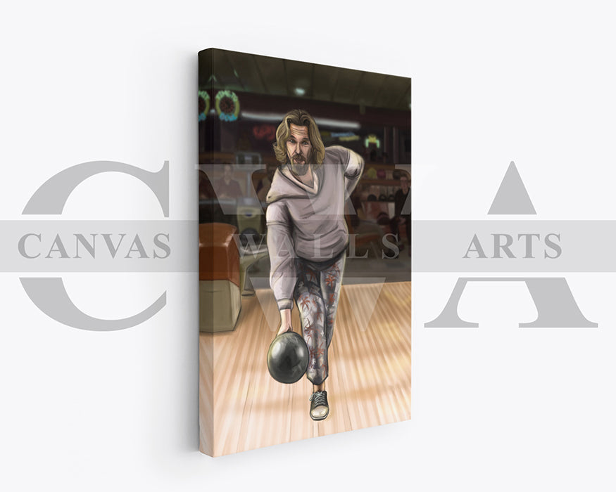 The Dude Canvas Wall Art