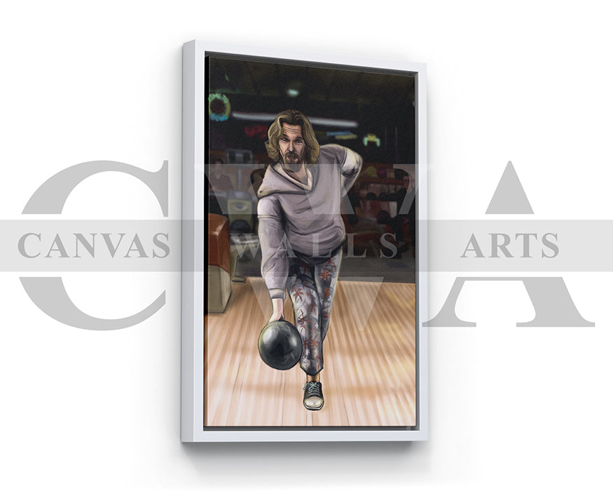 The Dude Canvas Wall Art