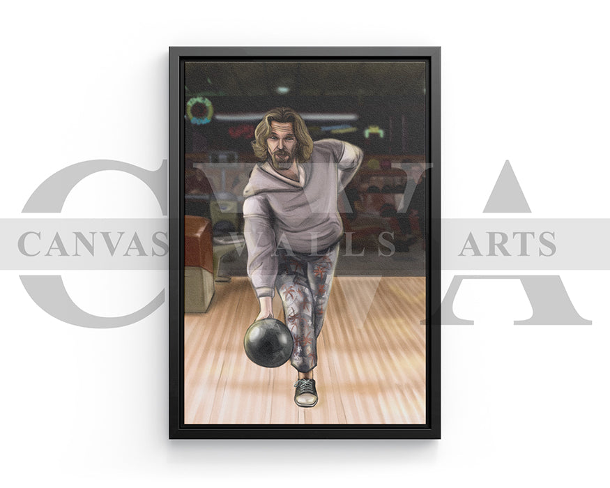 The Dude Canvas Wall Art