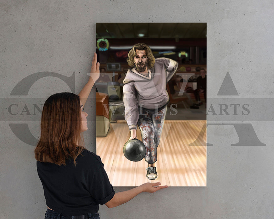 The Dude Canvas Wall Art