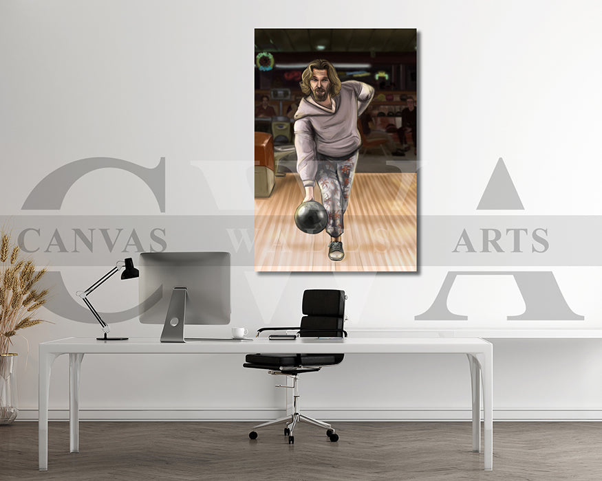 The Dude Canvas Wall Art