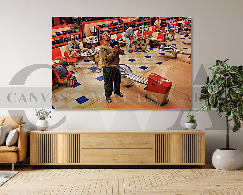 The Big Lebowski Canvas Wall Art Movie Poster