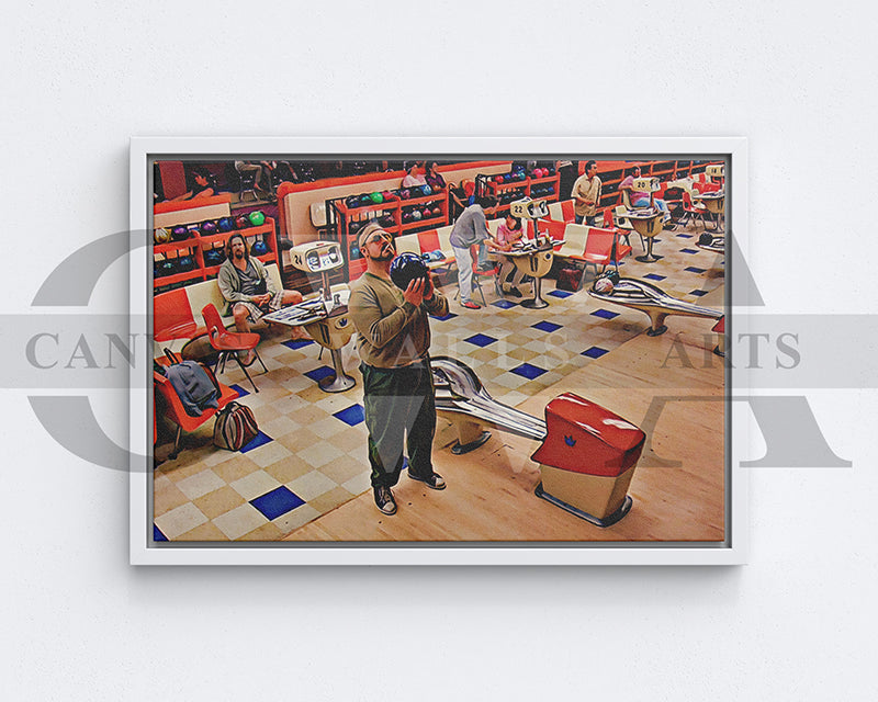 The Big Lebowski Canvas Wall Art Movie Poster