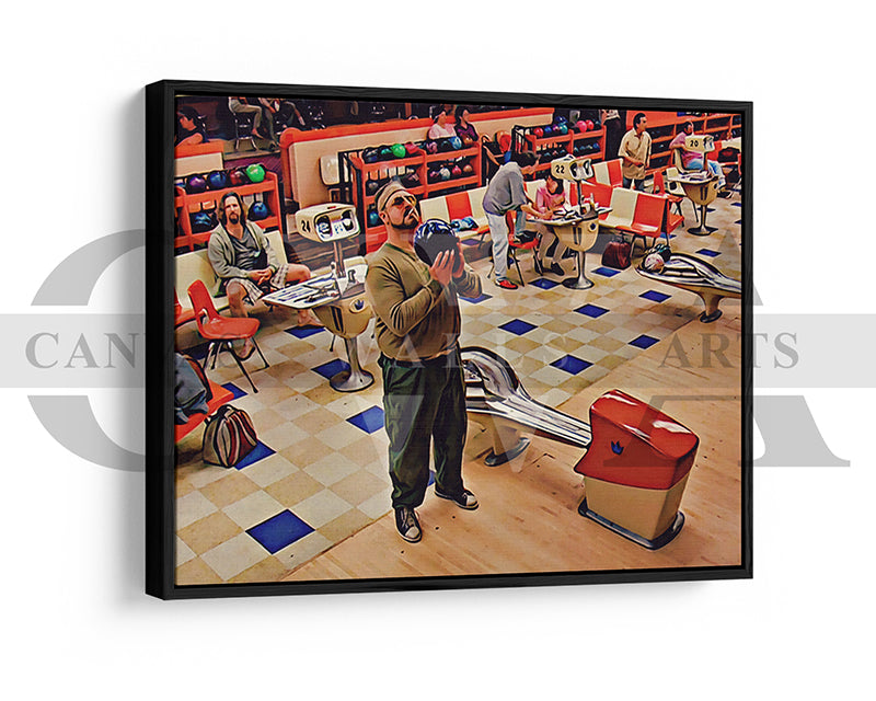 The Big Lebowski Canvas Wall Art Movie Poster