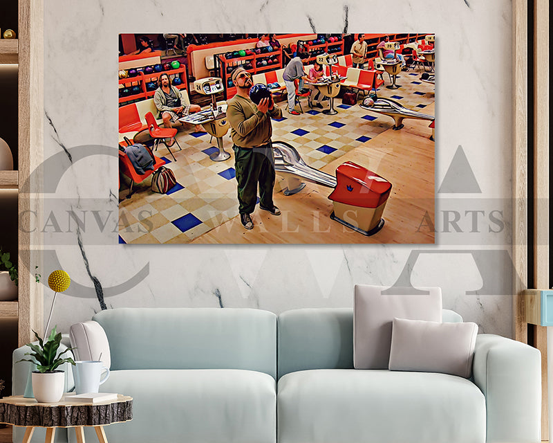 The Big Lebowski Canvas Wall Art Movie Poster