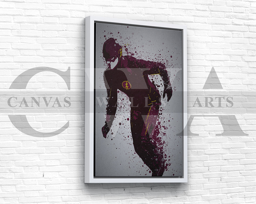 The Flash Canvas Wall Art