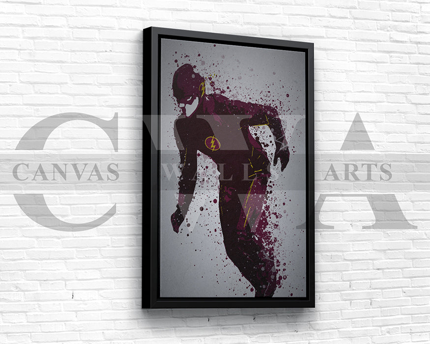 The Flash Canvas Wall Art