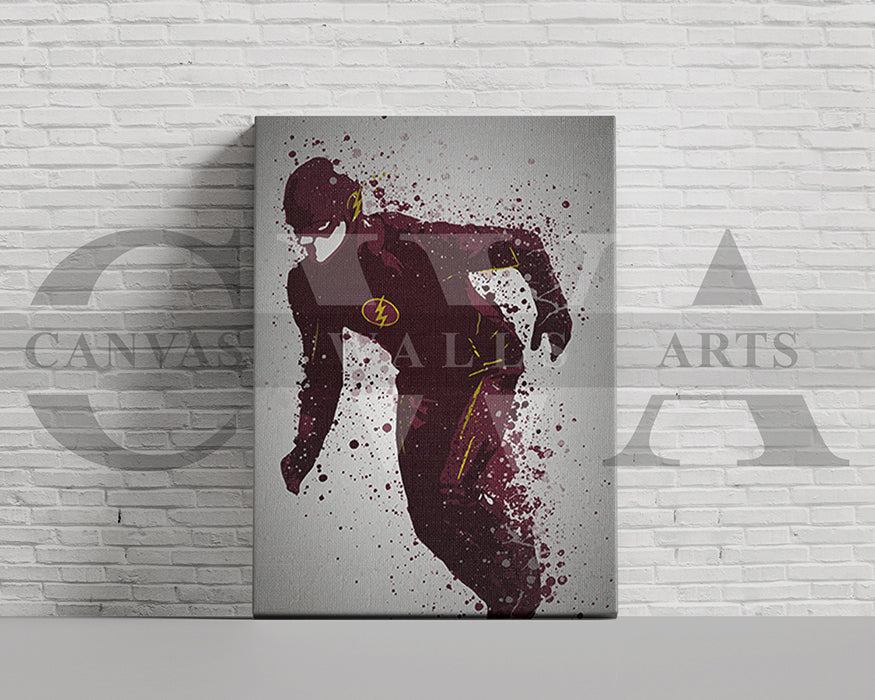 The Flash Canvas Wall Art