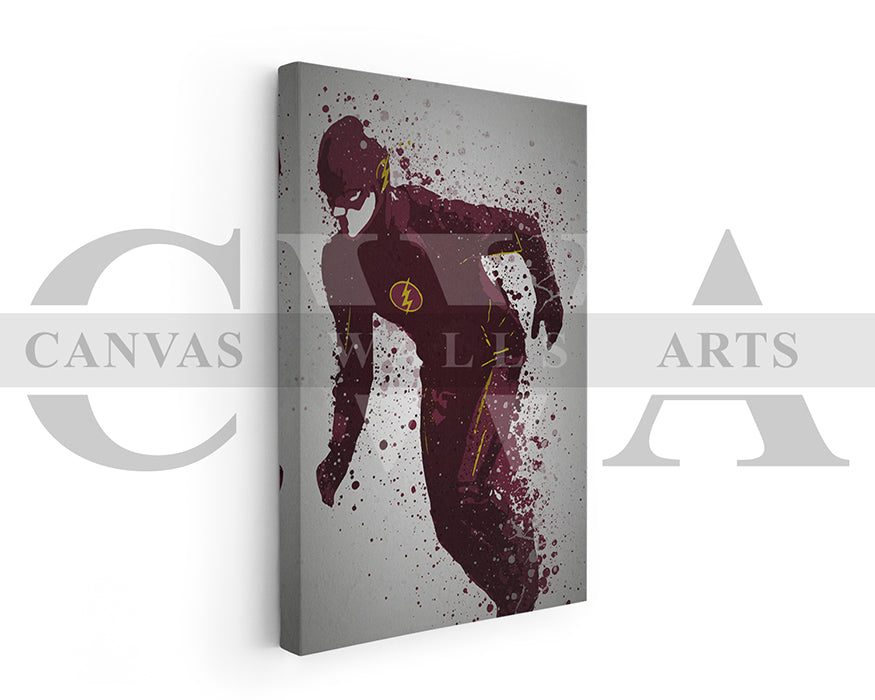 The Flash Canvas Wall Art