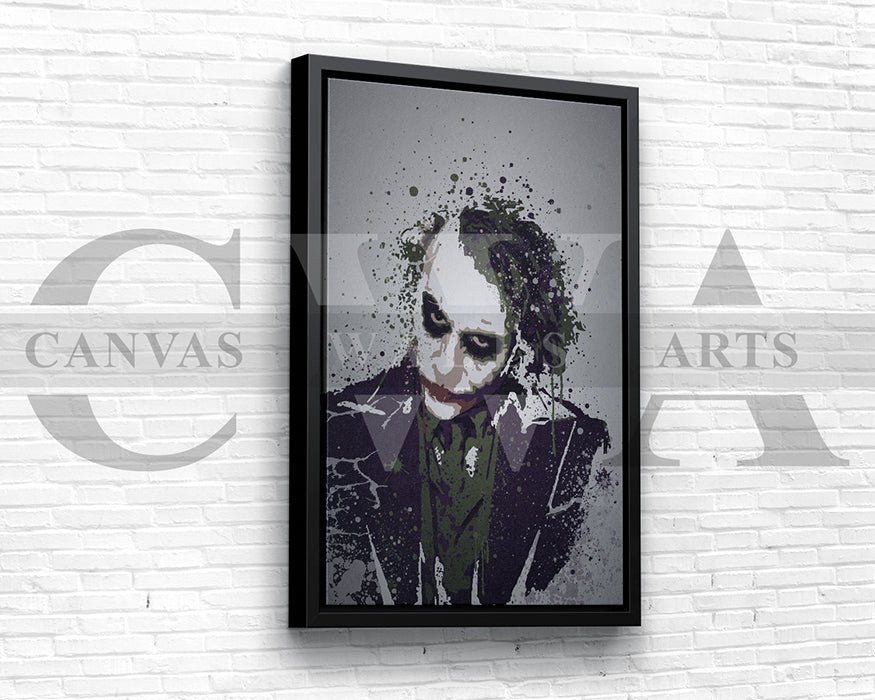 The Joker Canvas Wall Art