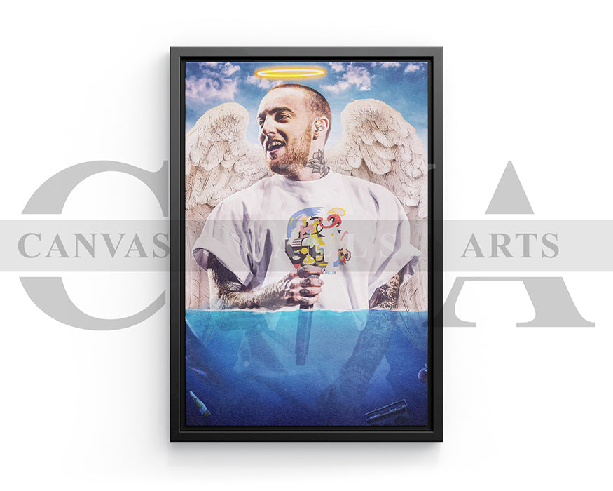 The Mac Miller Memoir Canvas Wall Art