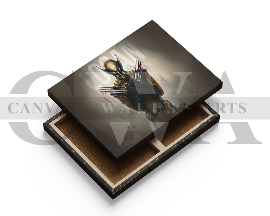 The Wolverine Strikes Back Canvas Wall Art