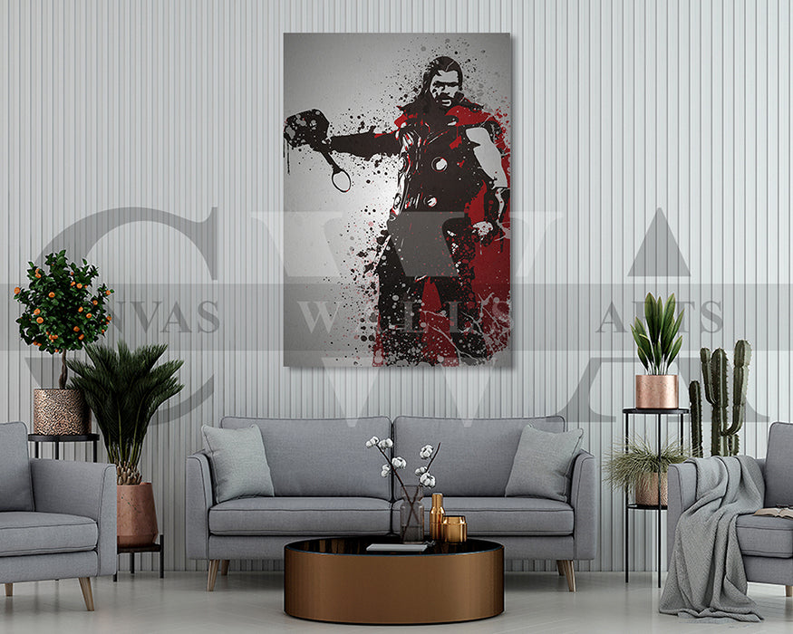Thor Canvas Wall Art