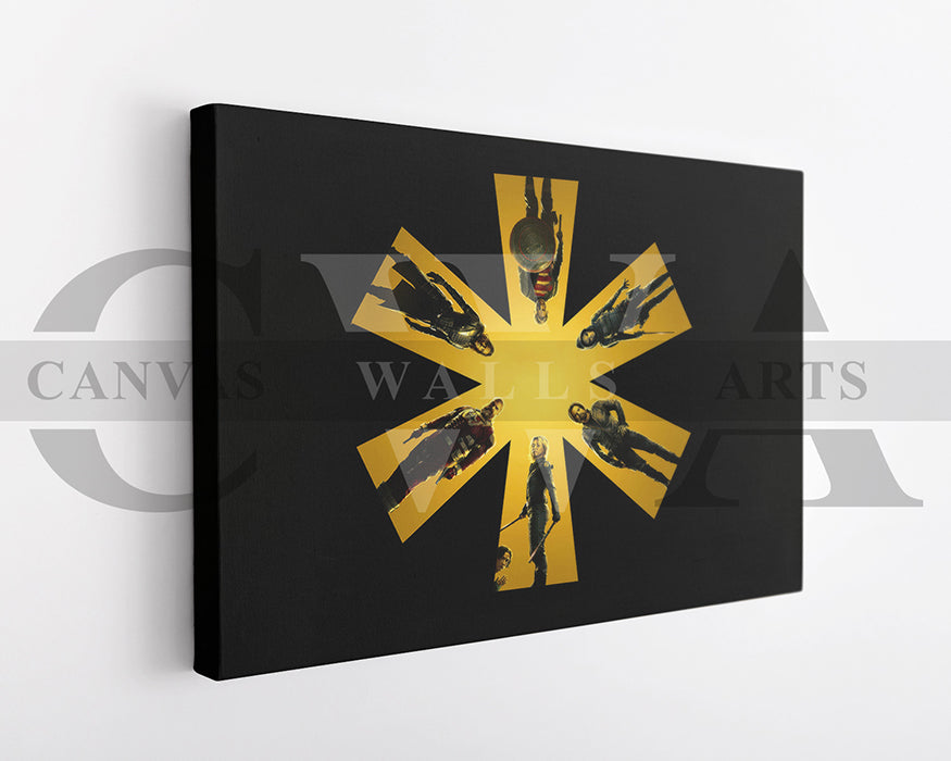 Thunderbolts Canvas Wall Art