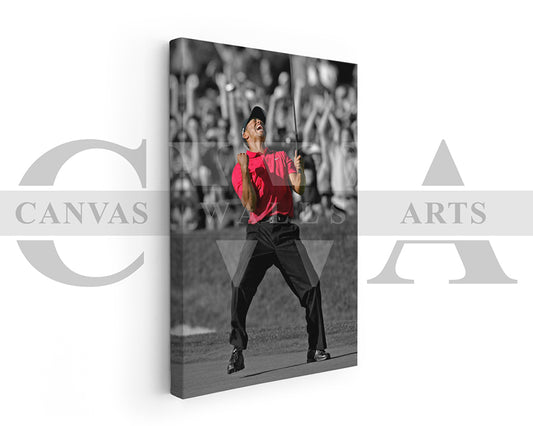 Tiger Woods Canvas Wall Art
