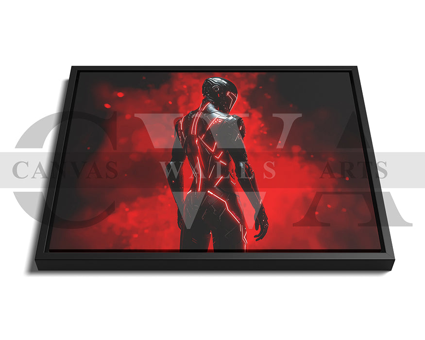 Tron Ares Canvas Wall Art