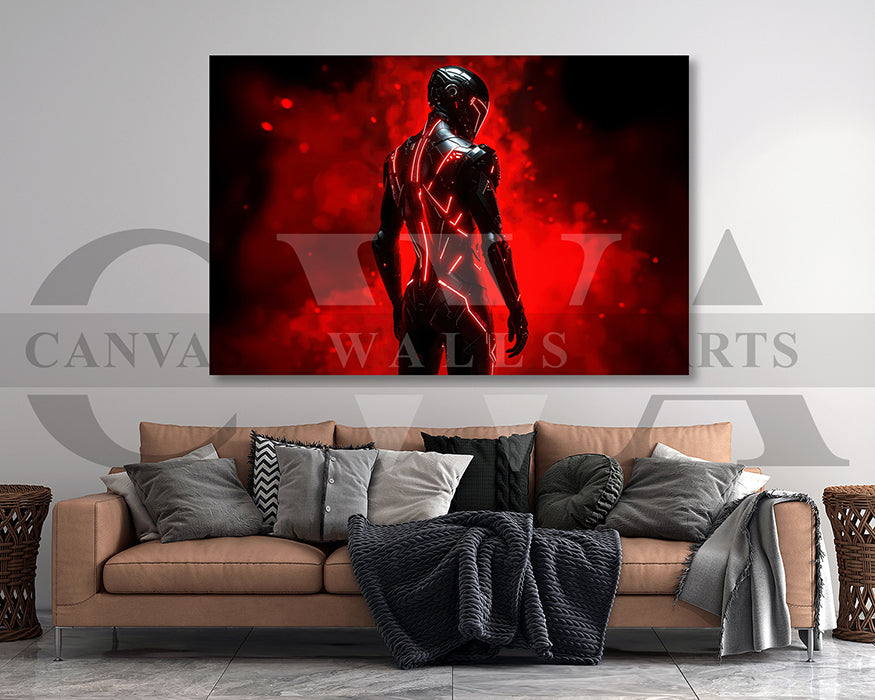 Tron Ares Canvas Wall Art