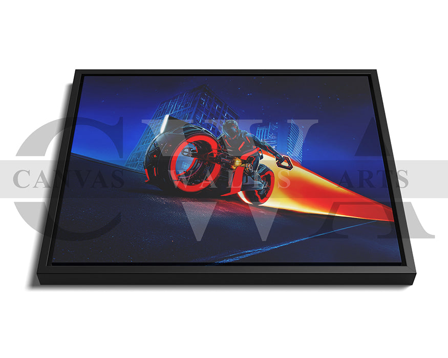 Tron Ares Empire Magazine Canvas Wall Art