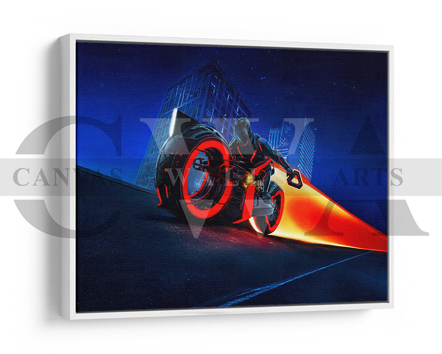 Tron Ares Empire Magazine Canvas Wall Art