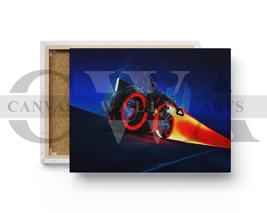 Tron Ares Empire Magazine Canvas Wall Art