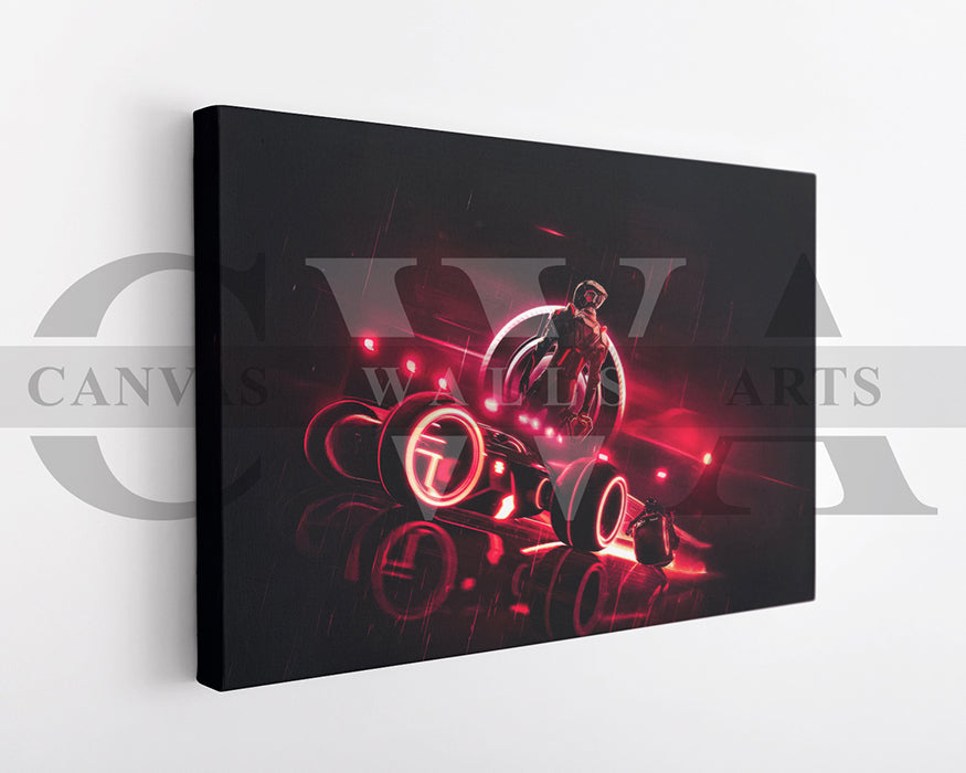 Tron Ares Fan Made Canvas Wall Art