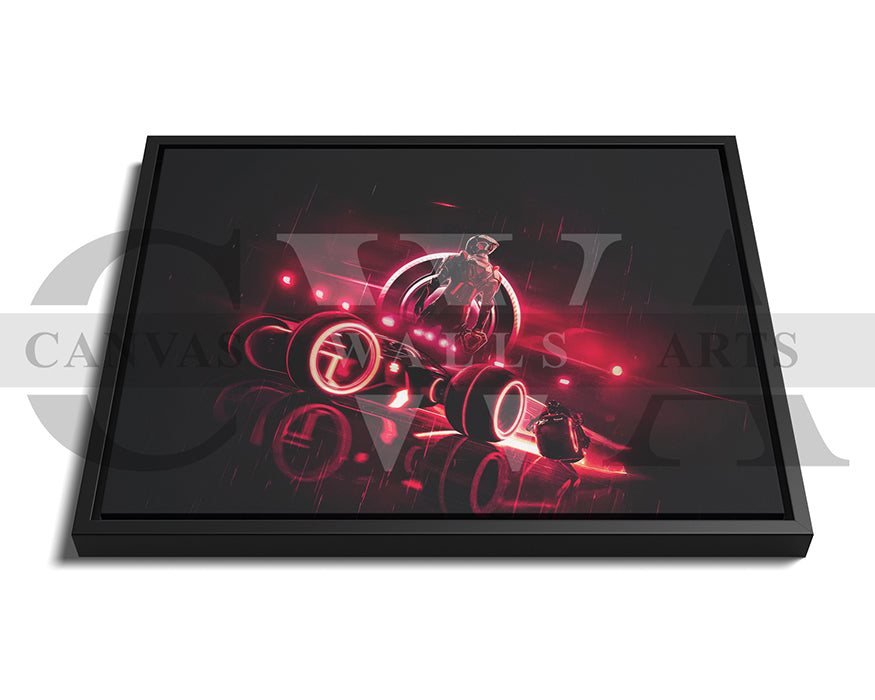 Tron Ares Fan Made Canvas Wall Art