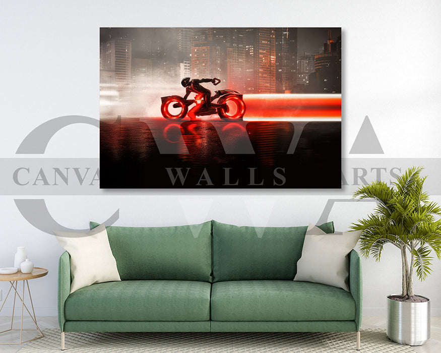 Tron Ares IMAX Canvas Wall Art