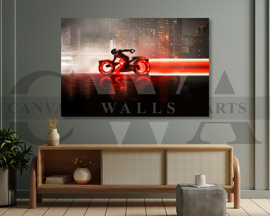 Tron Ares IMAX Canvas Wall Art