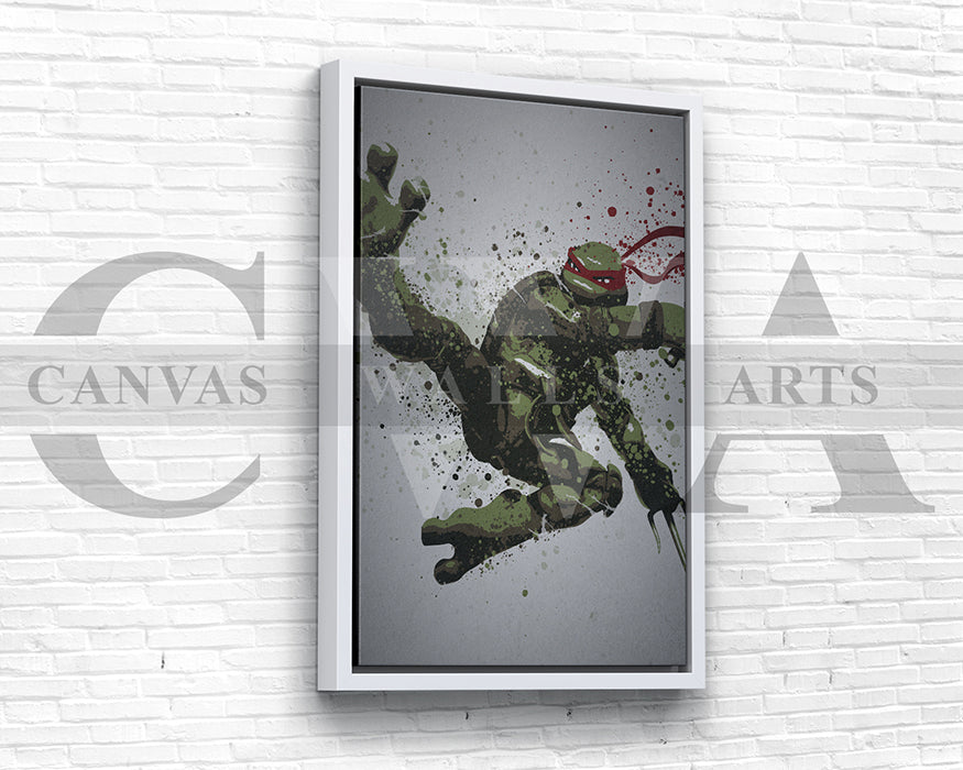 Turtles Raphael Canvas Wall Art