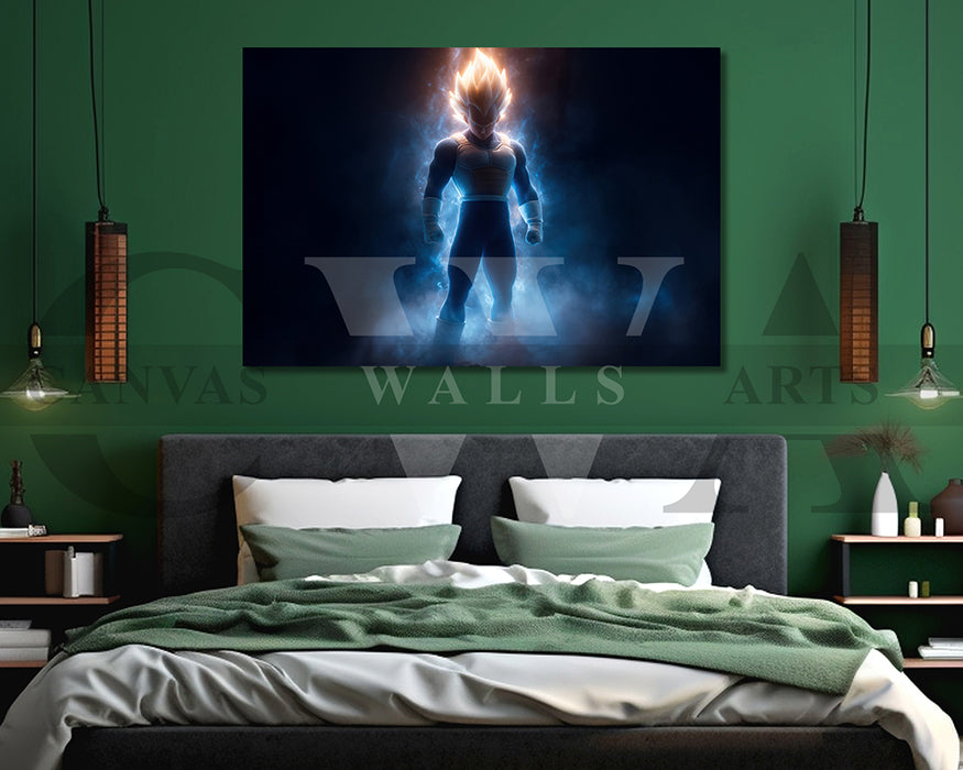 Vegeta Canvas Wall Art