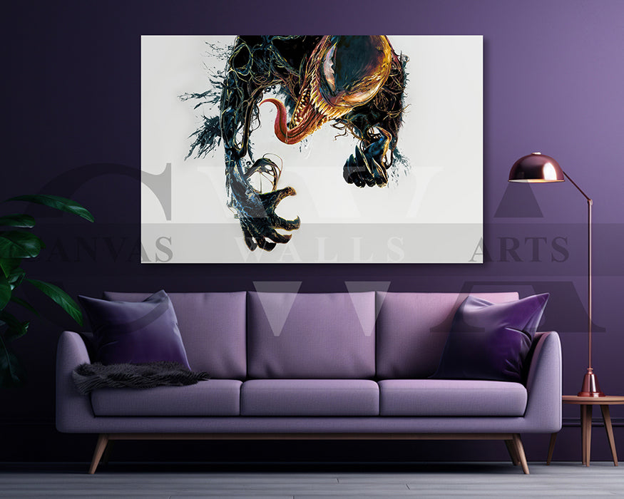 Venom The Last Dance Witness The Epic Conclusion Canvas Wall Art