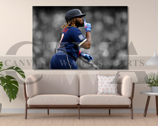 Vladimir Guerrero Sports Canvas Wall Art