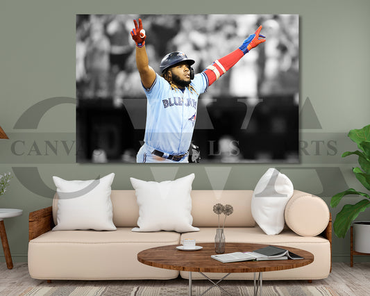 Vladimir Guerrero Baseball Canvas Print