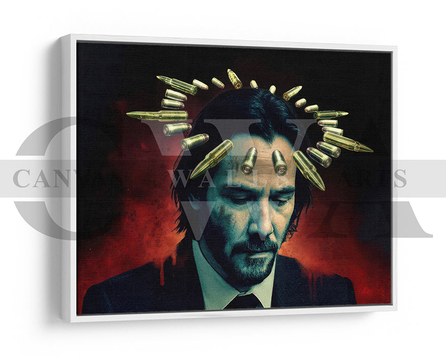 Wick Is Pain Poster Canvas Wall Art