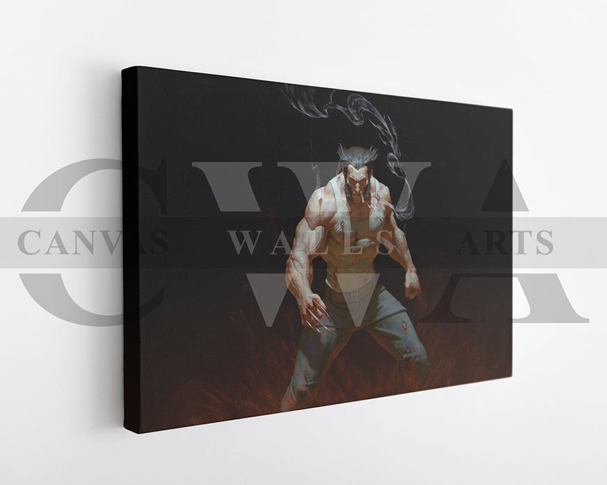 Wolverine The Blade Of Justice Canvas Wall Art