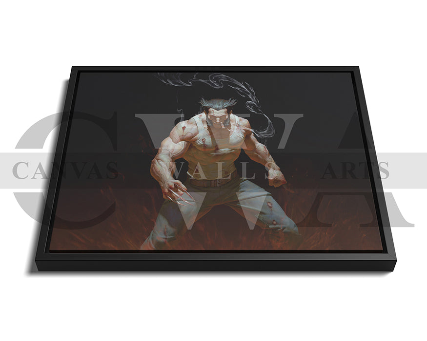 Wolverine The Blade Of Justice Canvas Wall Art